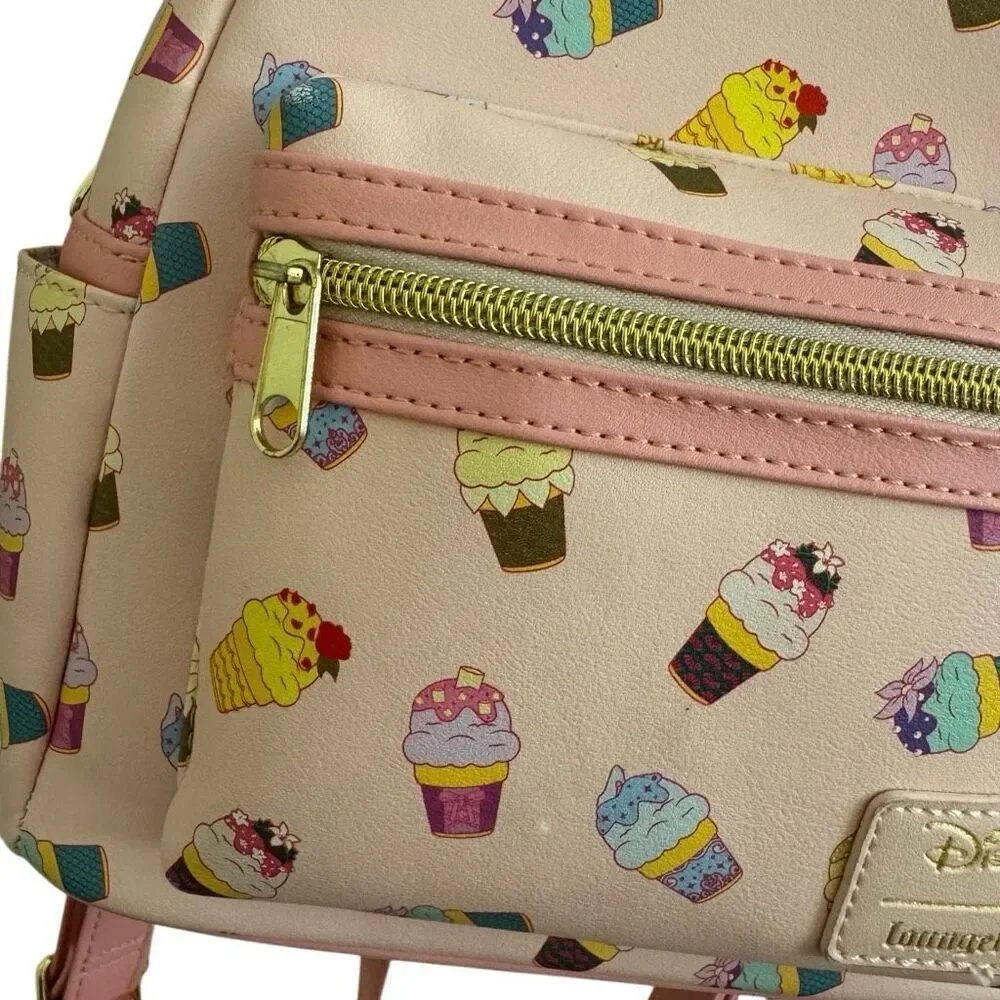 Loungefly Disney Princess Ice Cream Mini Backback Light Pink - Picture 5 of 8